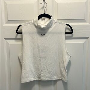 Nike Women's White Crop Top